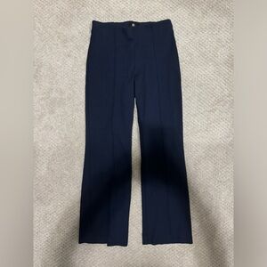 Banana Republic Navy Blue High-Waisted Crop Pants size XS